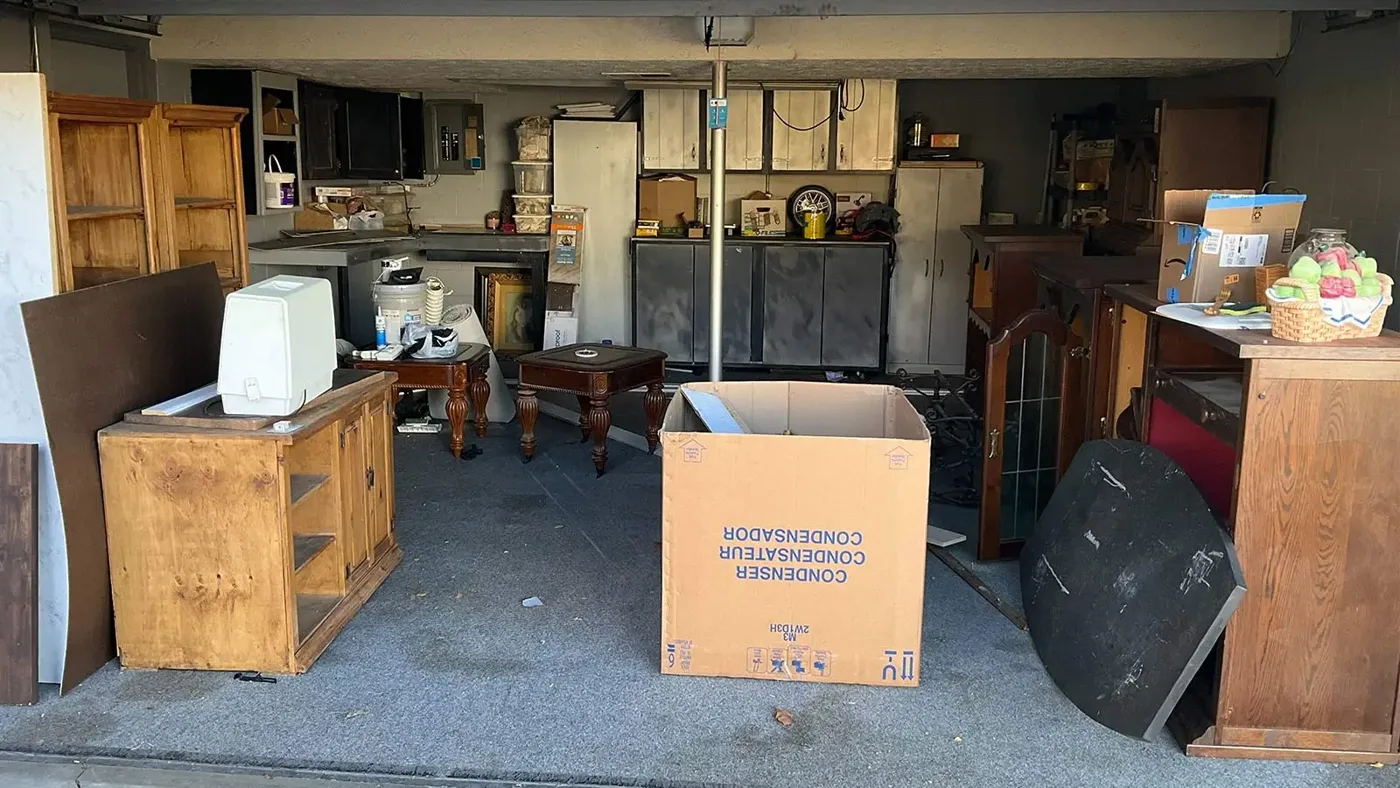 Omaha Garage Cleanouts, Park Inside Again.