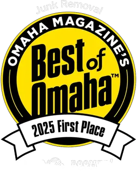 Omaha Magazine Best of Omaha 2025 First Place, junk removal