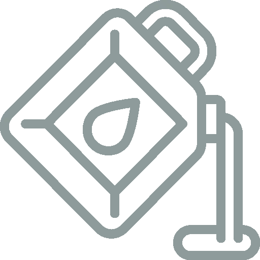 Liquid chemical waste icon