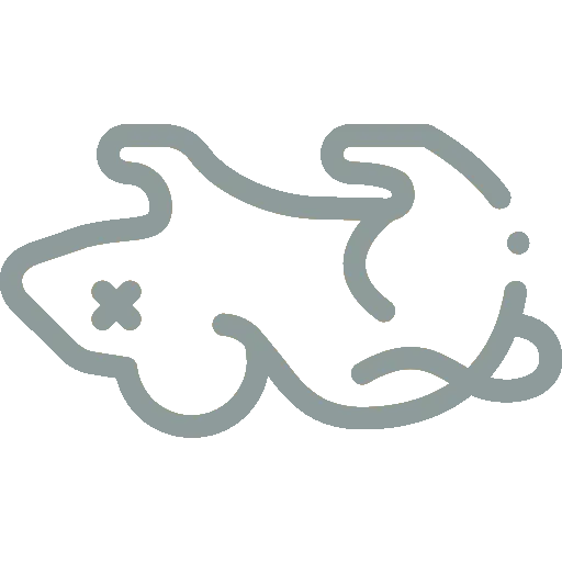 Dead animal icon