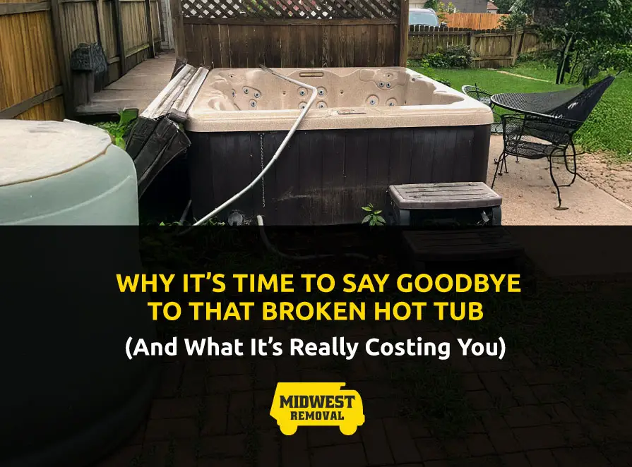 Hot tub removal services featured blog image